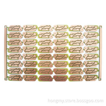 1.6mm Double-sided PCB with 1oz Thickness Copper and OSP Surface Finish